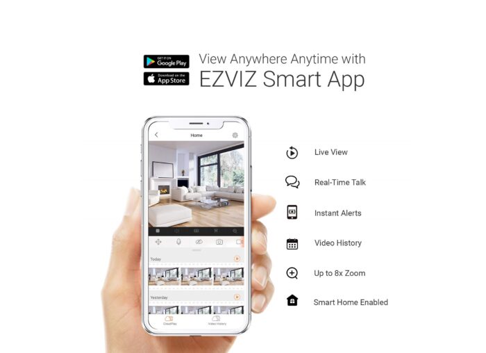 EZVIZ C1C 1080p Full HD Indoor WiFi Security Camera - Image 4
